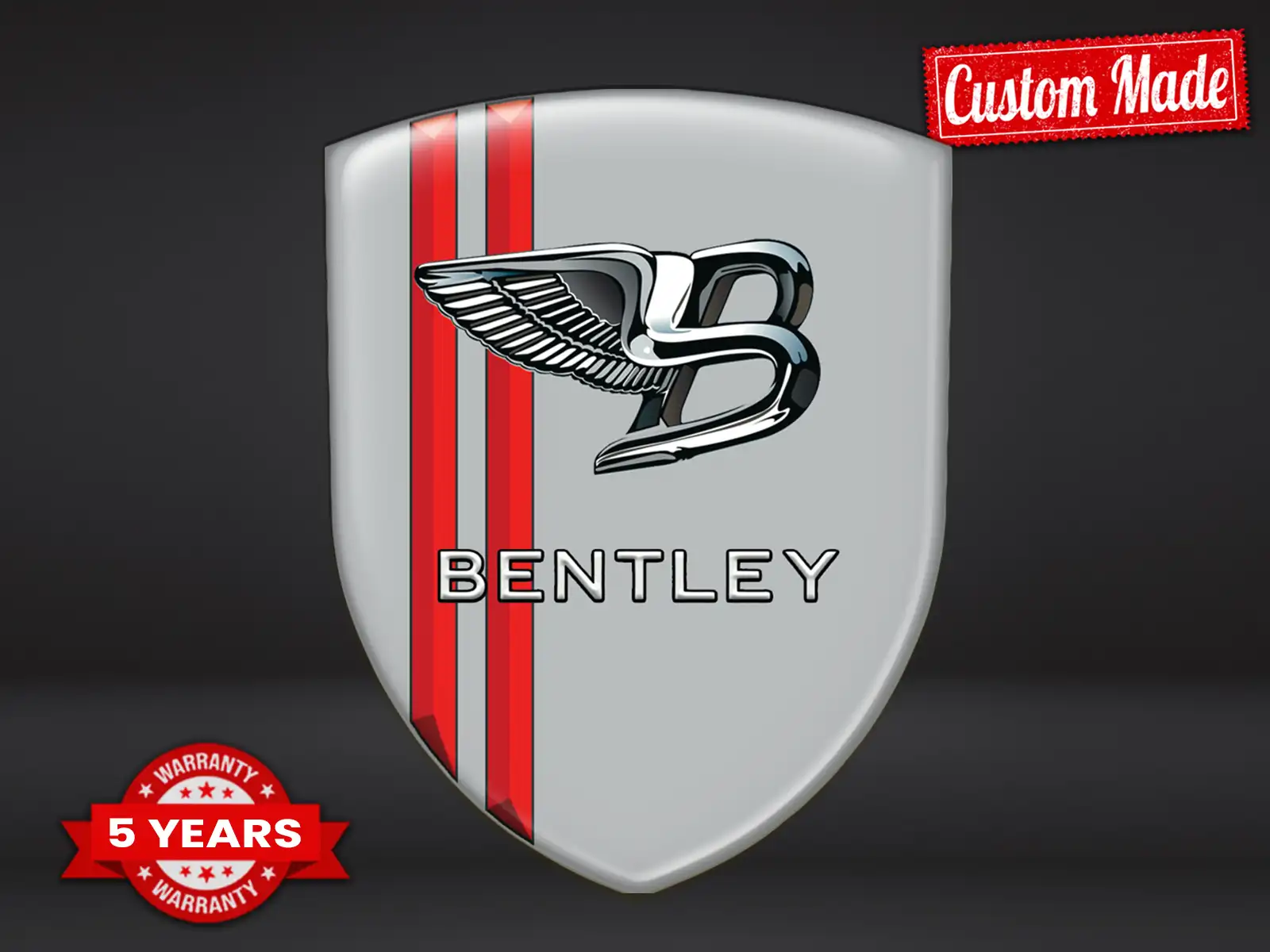 Bentley Vinilos Luna Trasera Resistentes Limitados Universales